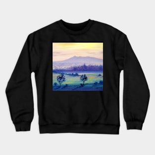 Inverurie and Bennachie from Osprey Heights Crewneck Sweatshirt